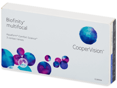 Biofinity Multifocal (3 lentile) - Lentile de contact multifocale