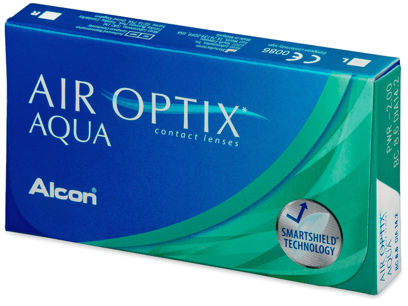 Air Optix Aqua (3 lentile) - Lentile de contact lunare