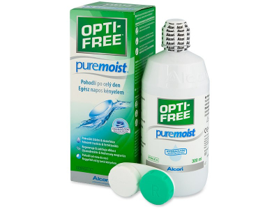 Soluție OPTI-FREE PureMoist 300 ml  - soluție de curățare