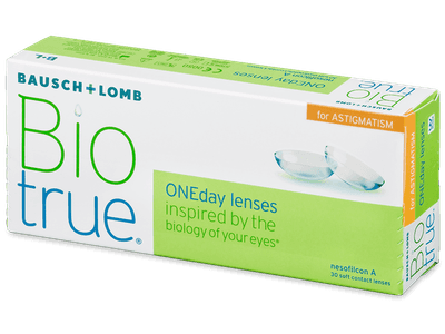 Biotrue ONEday pentru Astigmatism (30 lentile) - Lentile de contact pentru astigmatism