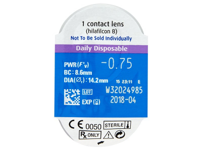 SofLens Daily Disposable (90 lentile) - vizualizare ambalaj