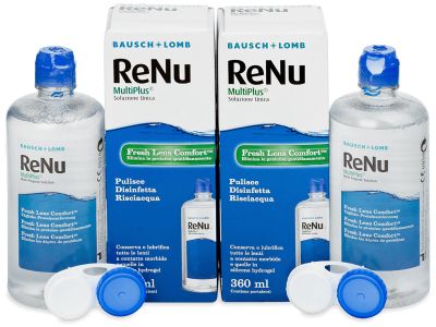Soluție  ReNu MultiPlus 2 x 360 ml  - Produsul este disponibil și în acest pachet