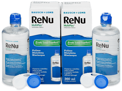 Soluție  ReNu MultiPlus 2 x 360 ml  - Produsul este disponibil și în acest pachet