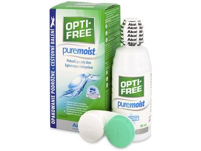 Soluție OPTI-FREE PureMoist 90 ml - soluție de curățare