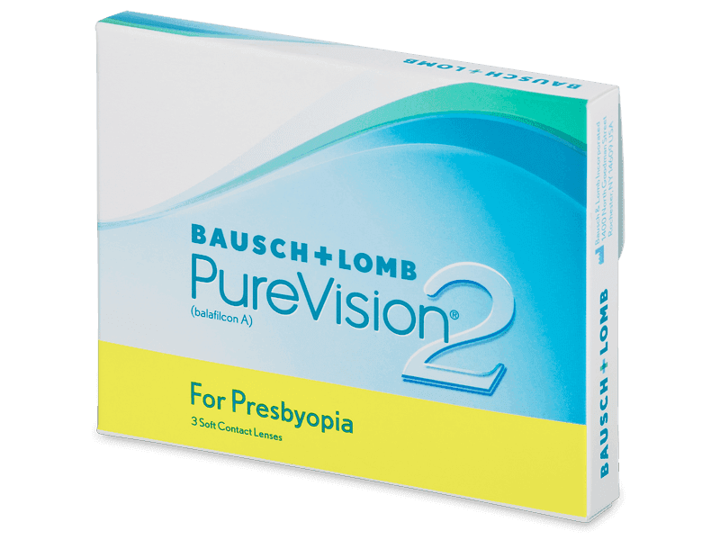PureVision 2 for Presbyopia (3 lentile) - Lentile de contact multifocale