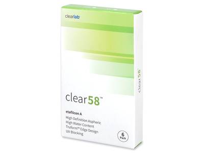 Clear 58 (6 lentile) - design-ul vechi