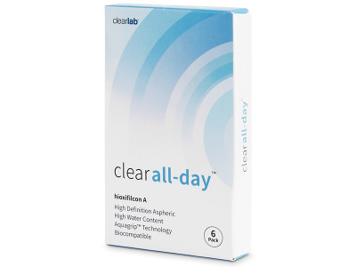 Clear All-Day (6 lentile) - Lentile de contact lunare