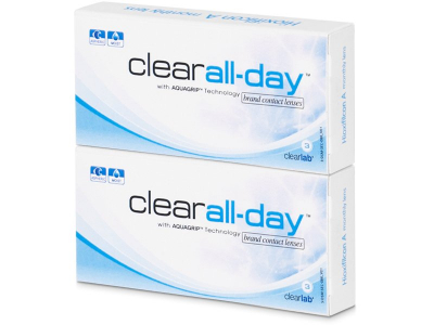Clear All-Day (6 lentile) - Lentile de contact lunare