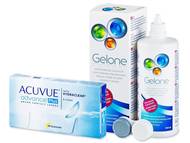 Acuvue Advance PLUS (6 lentile) + soluție Gelone 360ml Pachete economice - Acuvue Advance PLUS (6 lentile) + soluție Gelone 360ml