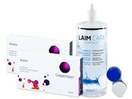 Avaira (2x3 lentile) + soluție Laim-Care 400ml Pachete economice - Avaira (2x3 lentile) + soluție Laim-Care 400ml