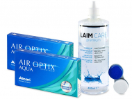 Air Optix Aqua (2x3 lentile) +soluție Laim-Care 400ml Pachete economice - Air Optix Aqua (2x3 lentile) +soluție Laim-Care 400ml