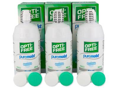 Soluție OPTI-FREE PureMoist 3x300 ml
