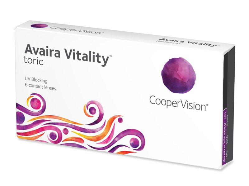 Avaira Vitality Toric (6 lentile) - Lentile de contact pentru astigmatism