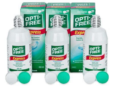 Soluție OPTI-FREE Express 3 x 355 ml 