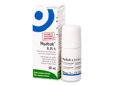 Hyabak Eye Drops 10 ml  - design-ul vechi