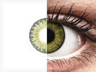 Air Optix Colors - Gemstone Green - fără dioptrie (2 lentile)