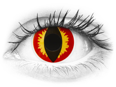 ColourVUE Crazy Lens - Dragon Eyes - fără dioptrie (2 lentile)