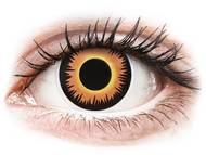 ColourVUE Crazy Lens - Orange Werewolf - fără dioptrie (2 lentile) Lentile colorate speciale - fără dioptrie - ColourVUE Crazy Lens - Orange Werewolf - fără dioptrie (2 lentile)