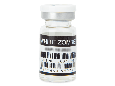 ColourVUE Crazy Lens - White Zombie - fără dioptrie (2 lentile) - vizualizare ambalaj