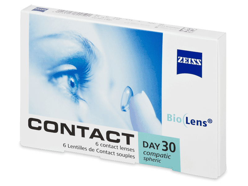 Carl Zeiss Contact Day 30 Compatic (6 lentile) - Lentile de contact lunare