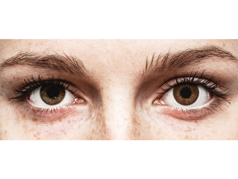 TopVue Color - Brown - cu dioptrie (2 lentile)