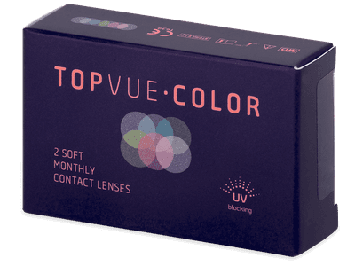 TopVue Color - Brown - cu dioptrie (2 lentile) - Lentile colorate