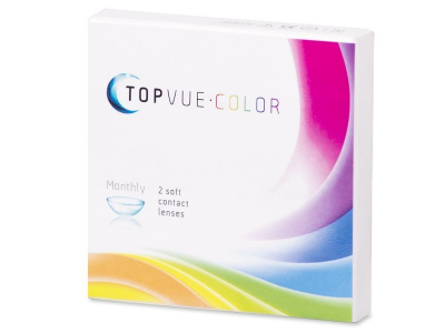 TopVue Color - Turquoise - cu dioptrie (2 lentile) - design-ul vechi