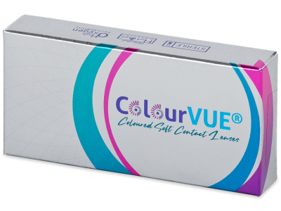 ColourVUE Glamour Aqua - fără dioptrie (2 lentile) - Lentile colorate