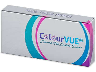 ColourVUE Glamour Aqua - cu dioptrie (2 lentile) - Lentile colorate