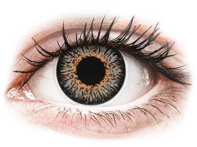 ColourVUE Glamour Grey - cu dioptrie (2 lentile)