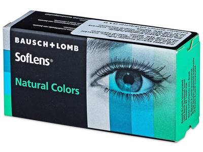 SofLens Natural Colors Emerald - cu dioptrie (2 lentile)