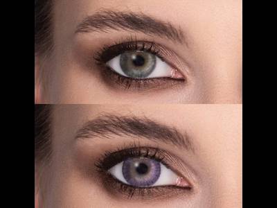 FreshLook ColorBlends Amethyst - cu dioptrie (2 lentile)