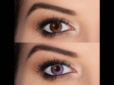 FreshLook ColorBlends Amethyst - fără dioptrie (2 lentile)