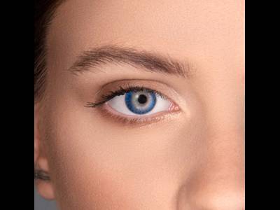 FreshLook ColorBlends Blue - cu dioptrie (2 lentile)