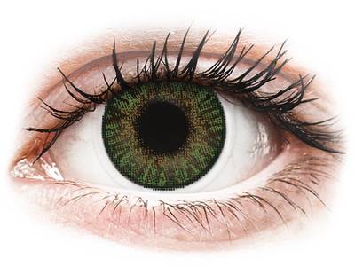 FreshLook ColorBlends Gemstone Green - cu dioptrie (2 lentile) - Lentile colorate