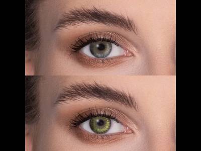 FreshLook ColorBlends Gemstone Green - fără dioptrie (2 lentile)