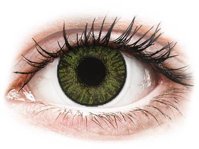 FreshLook ColorBlends Green - cu dioptrie (2 lentile) - Lentile colorate