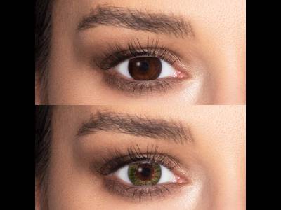 FreshLook ColorBlends Green - fără dioptrie (2 lentile)