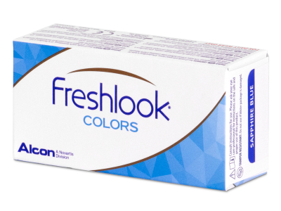 FreshLook Colors Blue - cu dioptrie (2 lentile)