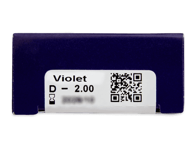 TopVue Color - Violet - cu dioptrie (2 lentile) - vizualizare parametrii