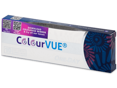 ColourVue One Day TruBlends Hazel - cu dioptrie (10 lentile) - Produsul este disponibil și în acest pachet