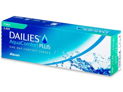 Dailies AquaComfort Plus Toric (30 lentile) - Lentile de contact pentru astigmatism