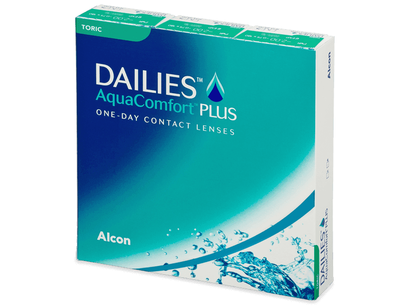 Dailies AquaComfort Plus Toric (90 lentile) - Lentile de contact pentru astigmatism