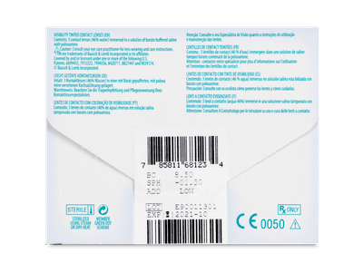 Bausch + Lomb ULTRA for Presbyopia (3 lentile) - vizualizare parametrii