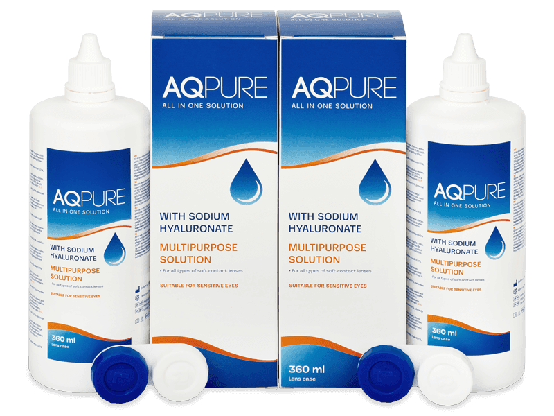 Soluție AQ Pure 2 x 360 ml - Pachet economic dublu-soluții