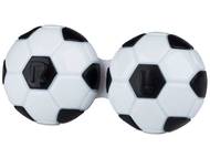 Suport pentru lentile Football - negru Suport pentru lentile de contact - diferite culori și modele - Suport pentru lentile Football - negru