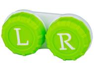 Suport pentru lentile verde L+R Suport pentru lentile de contact - diferite culori și modele - Suport pentru lentile verde L+R