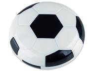Casetă cu oglindă Football - neagră Diferite accesorii pentru întreținerea lentilelor de contact - Casetă cu oglindă Football - neagră