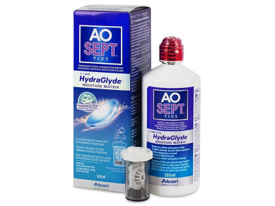 Soluție AO SEPT PLUS HydraGlyde 360 ml  - design-ul vechi