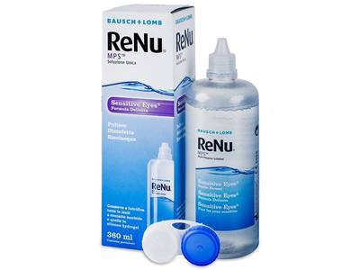 Soluție ReNu MPS Sensitive Eyes 360 ml  - design-ul vechi